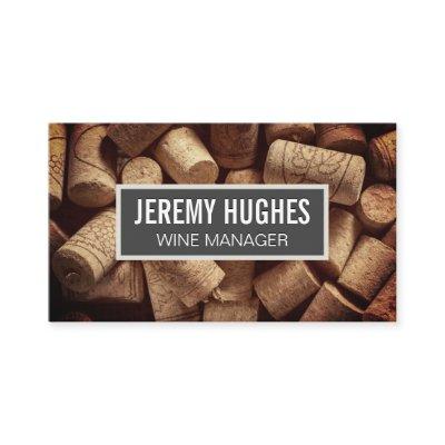 Wine Cork Piles | Winery