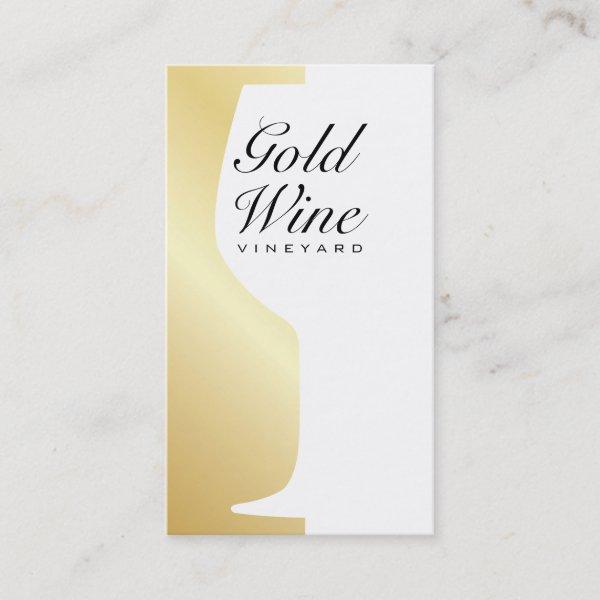 Wine Glass | Counter-space, Gold