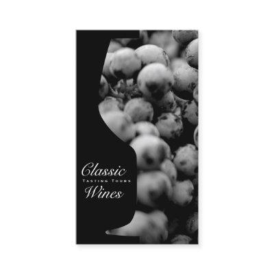 Wine Glass | Counter-space | Grapes on Vine