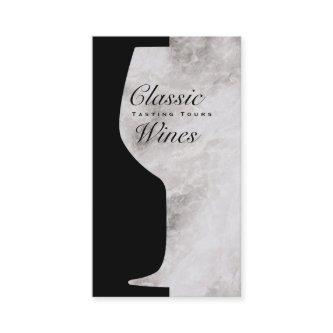 Wine Glass | Counter-space with Marble Background