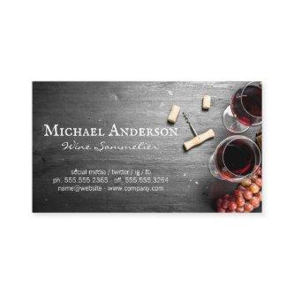 Wine Glasses on Table | Cork Wine Opener