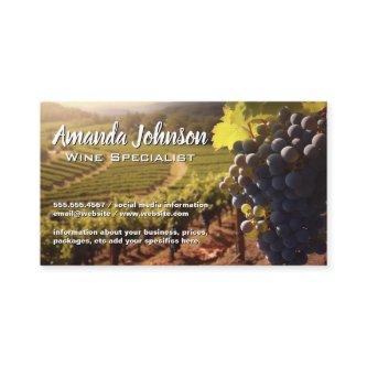 Wine Grapes on the Vine | Vineyard