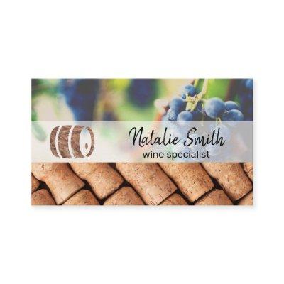 Wine Grapes | Wine Barrel | Corks