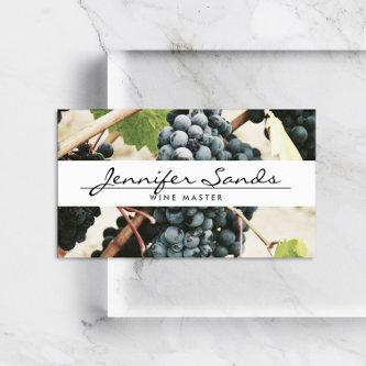 WINE GRAPES, WINERY, WINE MASTER