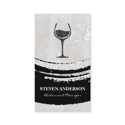 Wine Logo | Rock Texture