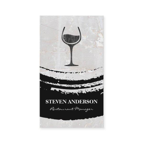 Wine Logo | Rock Texture
