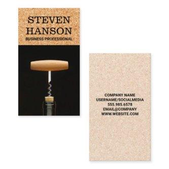 Wine Opener | Bottle and Cork