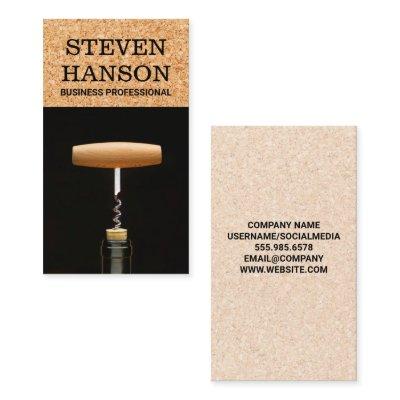 Wine Opener | Bottle and Cork