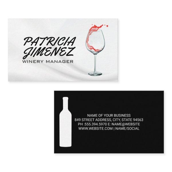 Wine Pour Into Glass | Wine Bottle