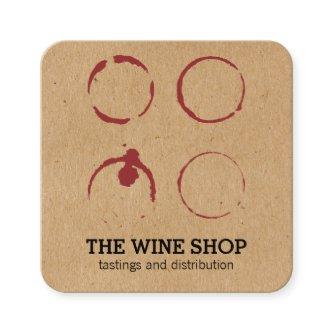 Wine Specialist Wine Stain Square