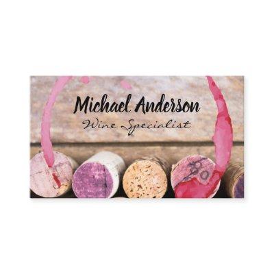 Wine Stain | Corks on Table