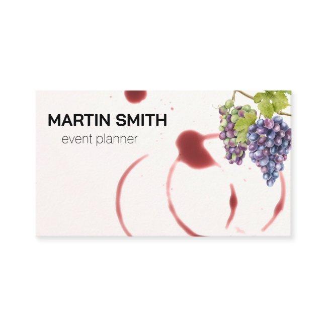 Wine Stains | Grapes on the Vine