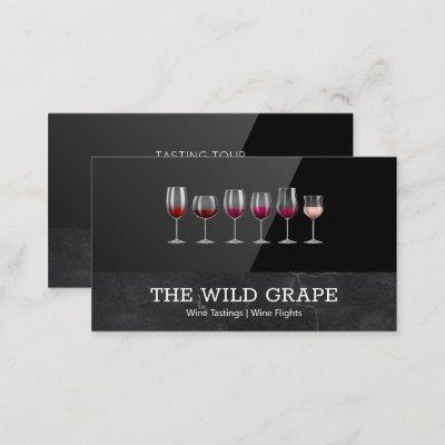 Wine Tastings | Marble | Black High Gloss