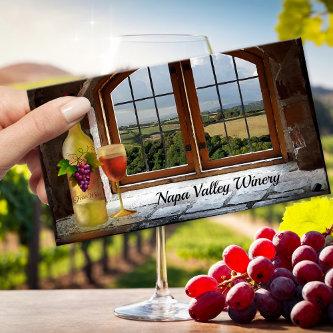 Winery or Vineyard Wine Themed