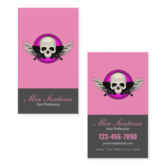 Wing Skull - PINK