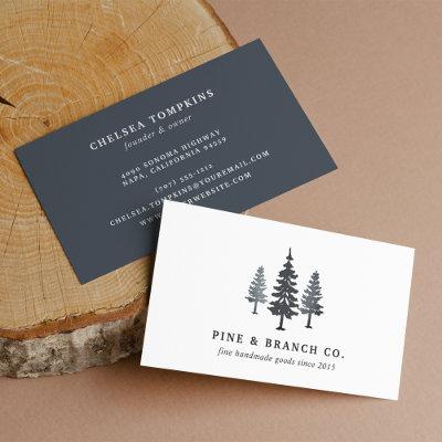 Winter Forest | Pine Tree Logo