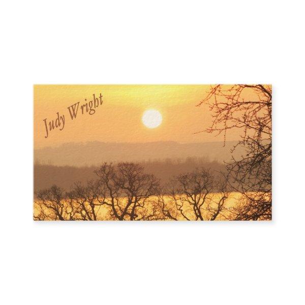 Winter Sunset