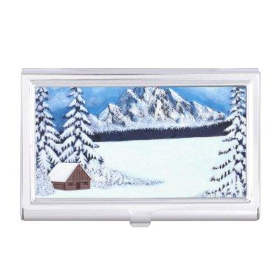 Winter Wonder Scene  Holder