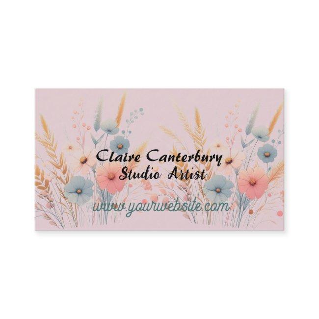 Wispy Boho Flowers and Grasses