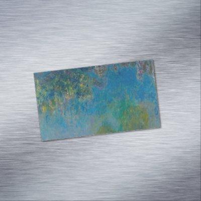 Wisteria by Claude Monet  Magnet