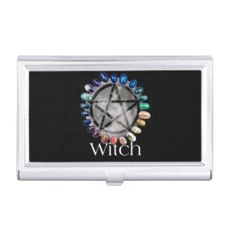 Witch Moon with Chakra Stones  Case