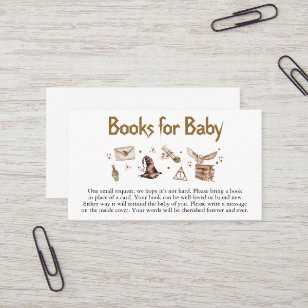 Wizard Baby Shower Books for Baby