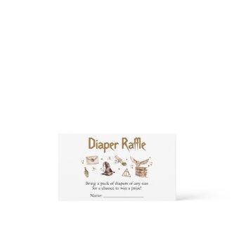 Wizard Baby Shower Diaper Raffle