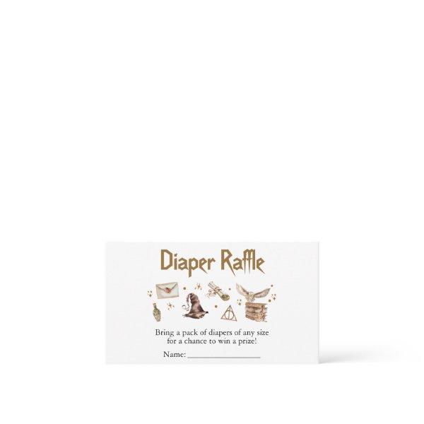 Wizard Baby Shower Diaper Raffle