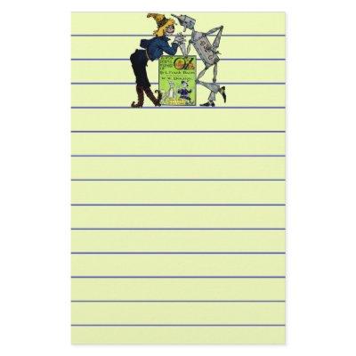 Wizard of Oz Stationery