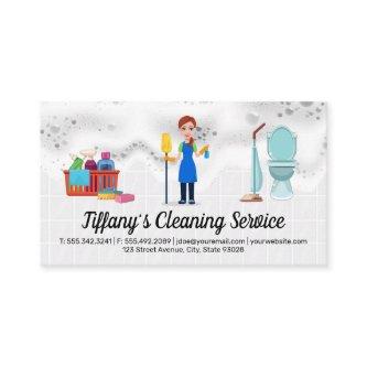 Woman Cleaner | House Cleaning Supplies