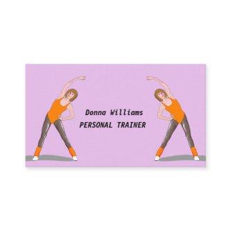 Woman Exercising Cool Personal Trainer