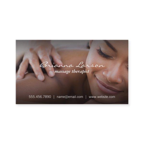 Woman Getting Back Massage | Holistic Healing