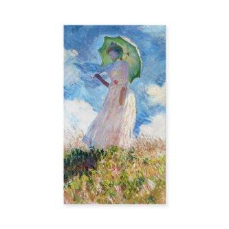 Woman with a Parasol Claude Monet art