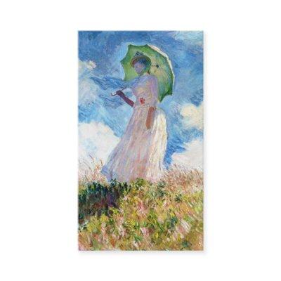 Woman with a Parasol Claude Monet art