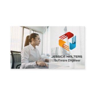 Woman Working on Computer