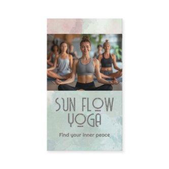 Women in Yoga Class
