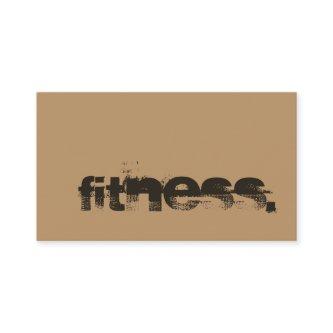 Wood Brown Personal Trainer Fitness