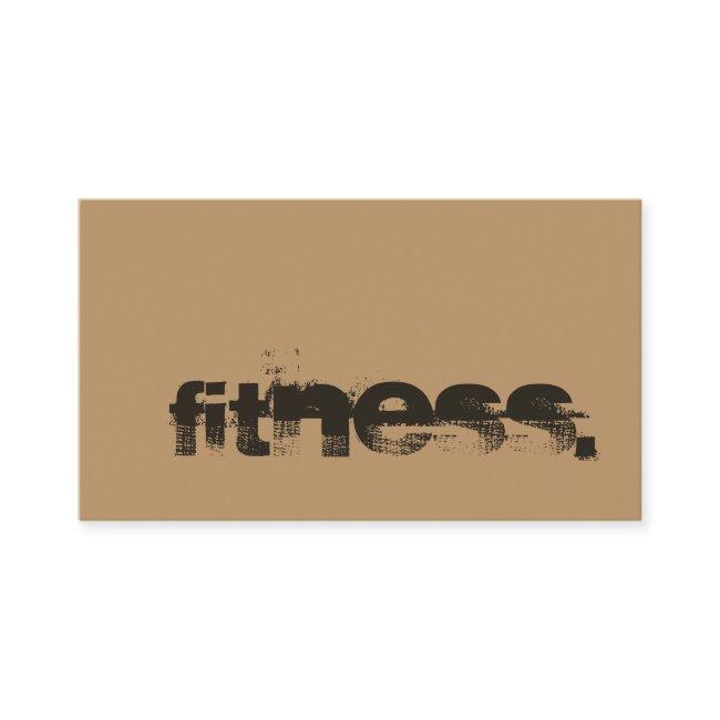 Wood Brown Personal Trainer Fitness
