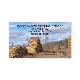 Wood Cutting Logging Business