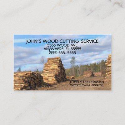 Wood Cutting Logging Business
