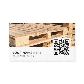 Wood Pallet Pickup Delivery Service QR Code