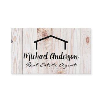 Wood | Real Estate Home Logo