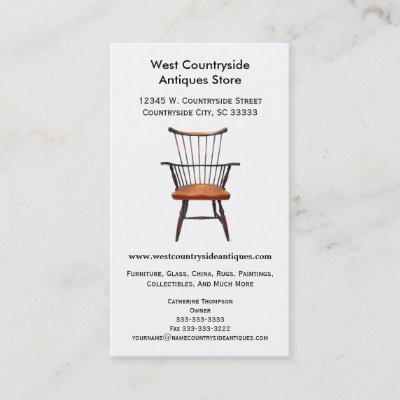 Wood Windsor Chair Furniture or Antique Store
