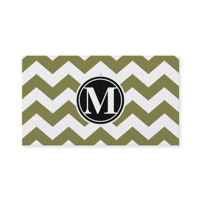 Woodbine Chevron and Monogram