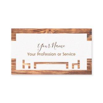 Wooden frame for interior design and furniture! bu