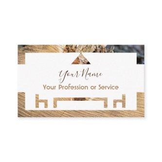 Wooden frame for interior design and furniture! bu
