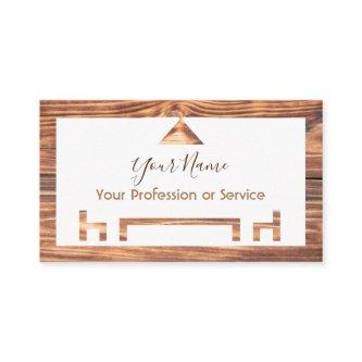 Wooden frame for interior design and furniture!
