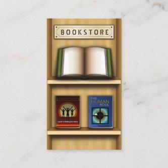 Wooden Shelf Book Store Bookstore