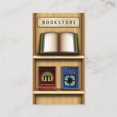 Wooden Shelf Book Store Bookstore