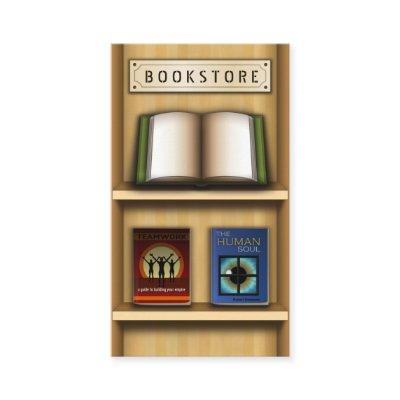 Wooden Shelf Book Store Bookstore